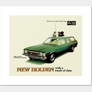 HOLDEN KINGSWOOD WAGON - advert Posters and Art